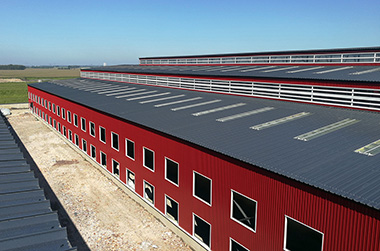 側開型消防排煙天窗